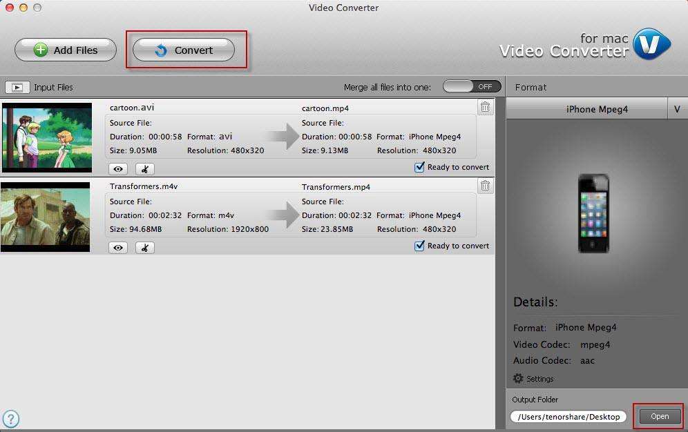 convert audio files for youtube on mac app